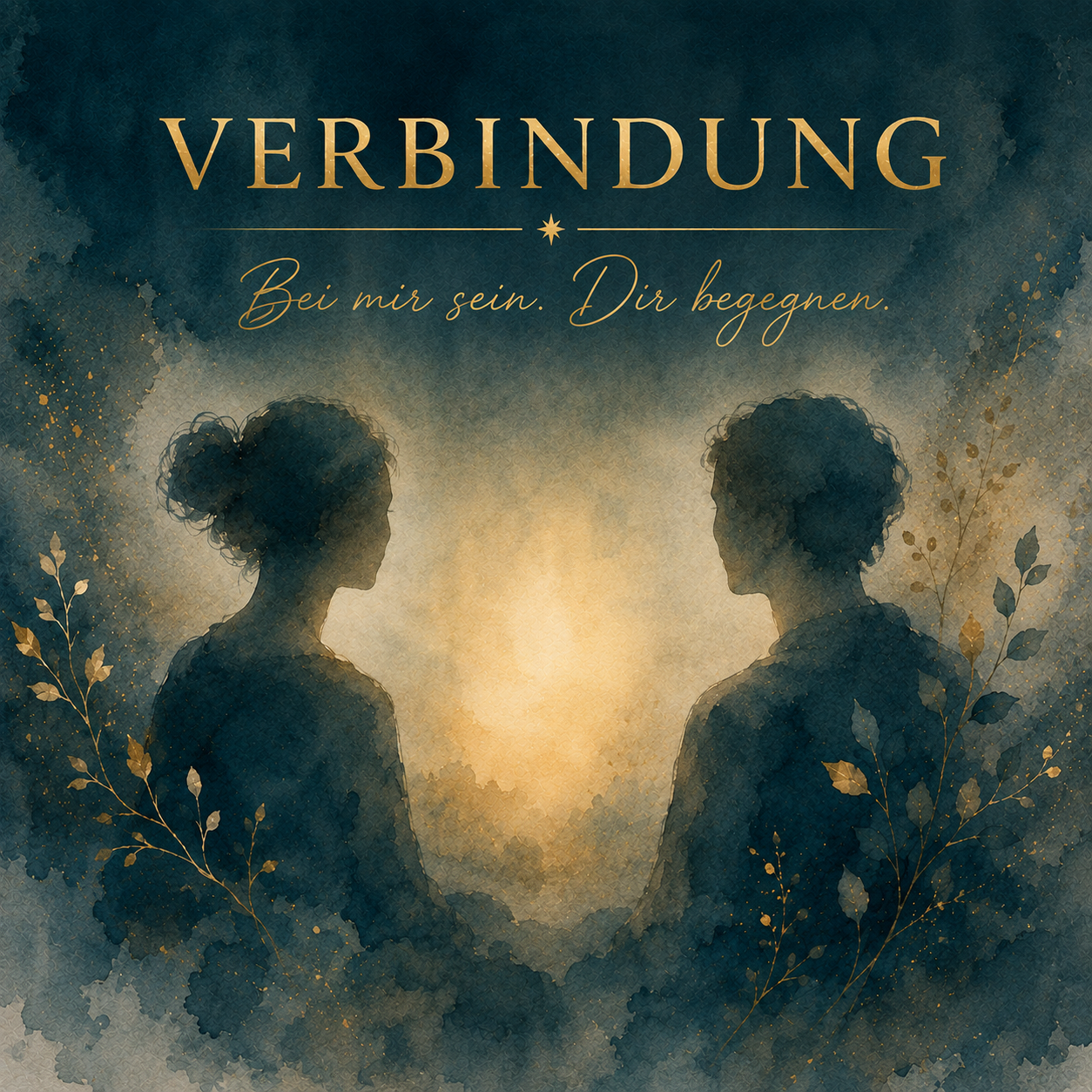 Verbindung im goldenen Nebel_final_Quadrat